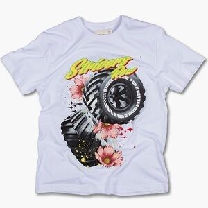 🆕Strivers Row Men’s Cyclone Graphic T-Shirt - White